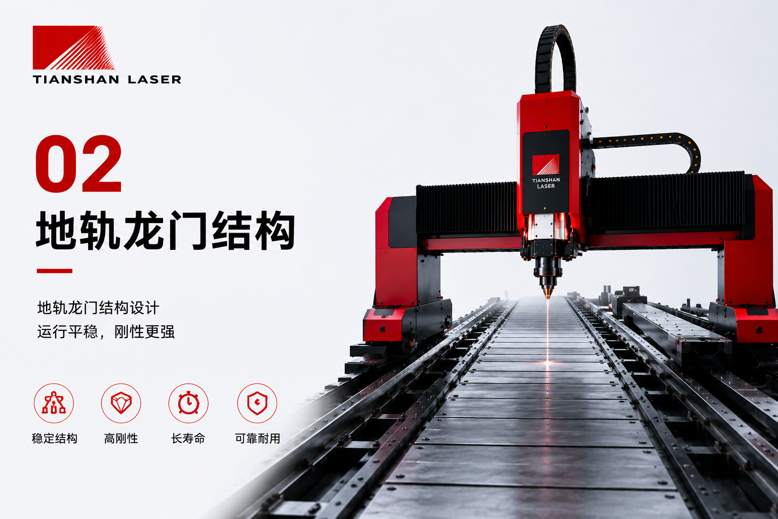 地轨龙门结构