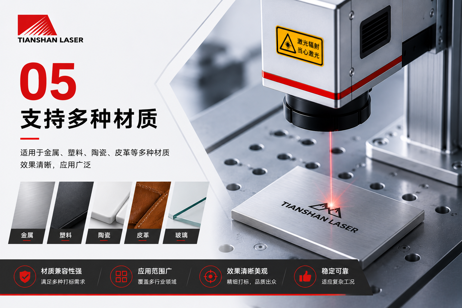 支持多种材质